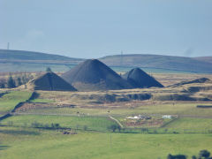 
Llanbradach Colliery tips, December 2012